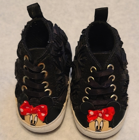 Disney Minnie Mouse high top slip on runners - Picture 1 of 7